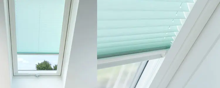 Dachfenster DF20 Plissee